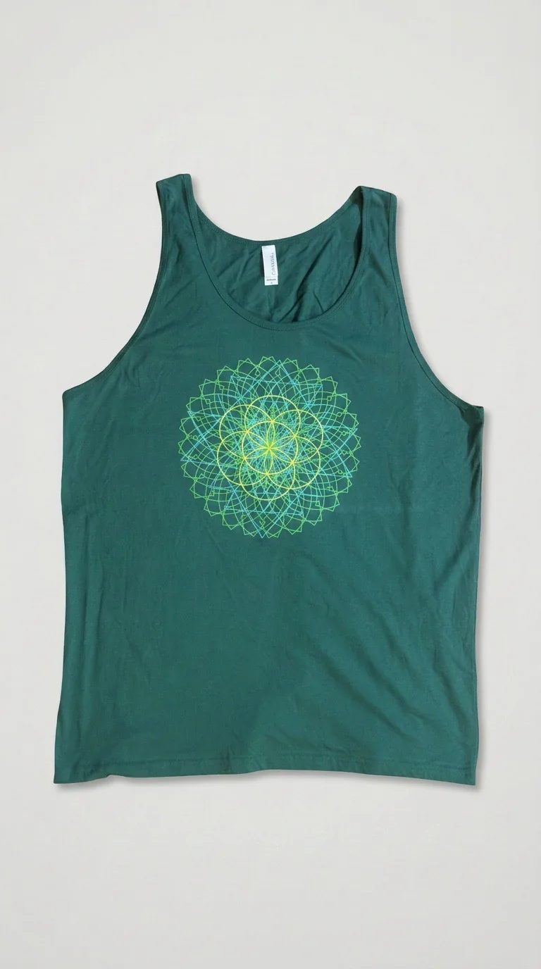 Two-Color Sacred Geo Tank on a Tank